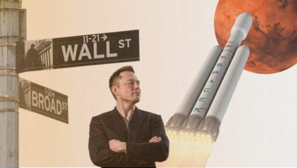 SpaceX IPO // Source : Montage Numerama