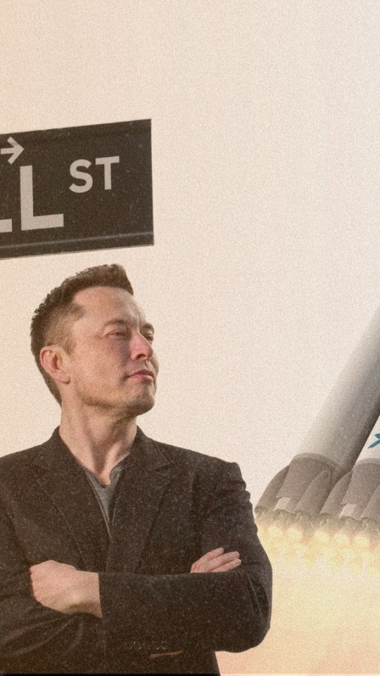 SpaceX IPO // Source : Montage Numerama
