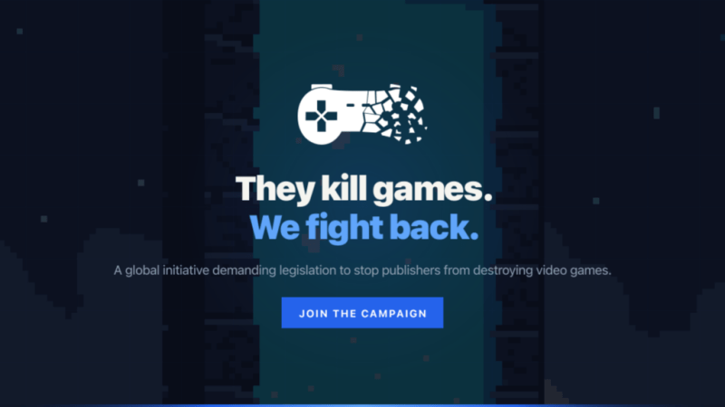Stop Killing Games : un projet de loi historique est adopté en Californie