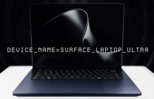Surface laptop ultra // Source : Microsoft Surface laptop ultra // Source : Microsoft