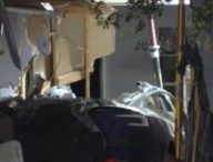 Accident mortel Tesla à Houston // Source : KPRC2 Accident mortel Tesla à Houston // Source : KPRC2