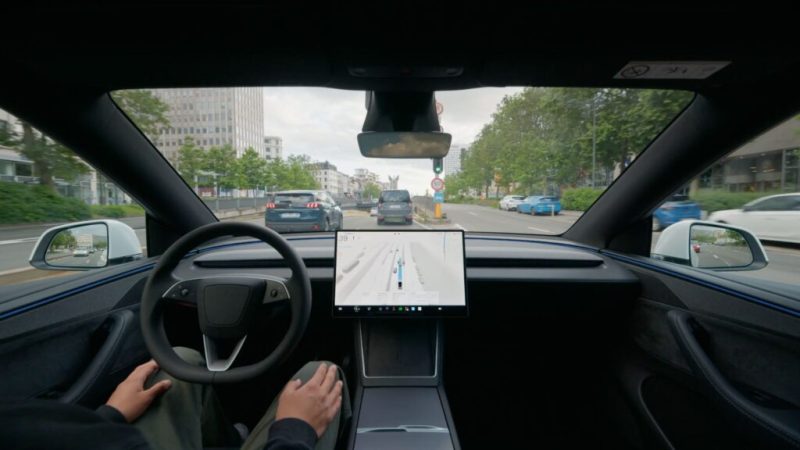 Bonne nouvelle pour la Belgique, le Tesla FSD est officiellement approuvé