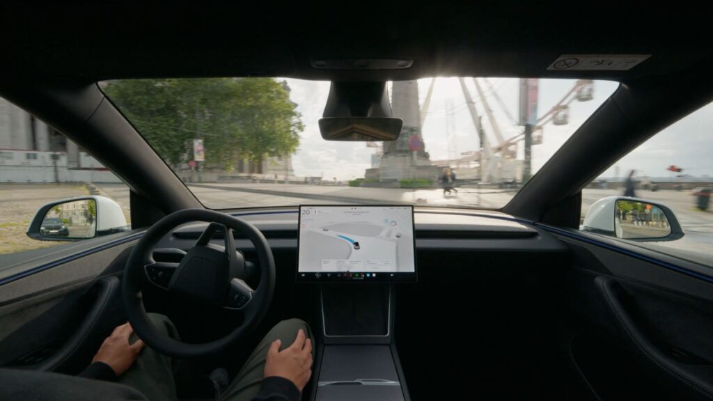 Le Tesla FSD est approuvé en Belgique. // Source : Tesla via X Le Tesla FSD est approuvé en Belgique. // Source : Tesla via X