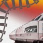 La canicule perturbe souvent les trains en France. // Source : Montage Numerama avec Canva