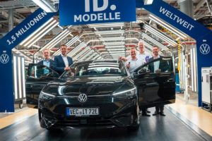 Production de la gamme Volkswagen ID à l'usine de Zwickau // Source : Volkswagen