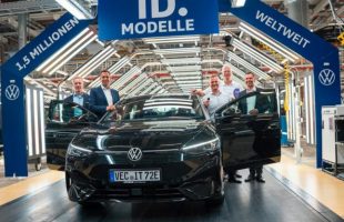 Production de la gamme Volkswagen ID à l'usine de Zwickau // Source : Volkswagen