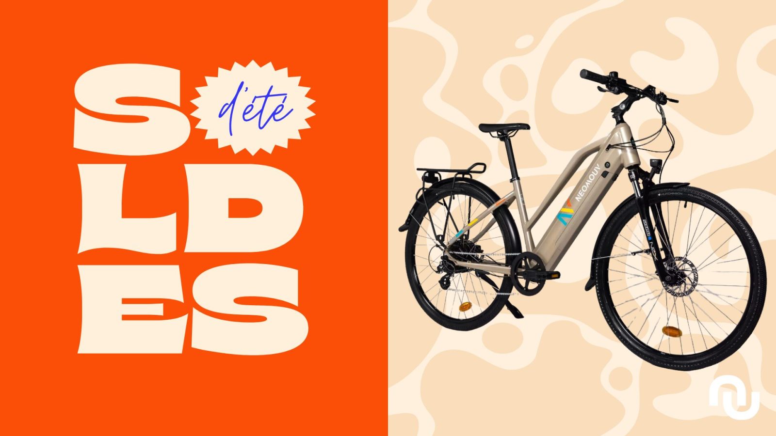 Decathlon brade le VTC Neomouv Raipon, un vélo électrique parfait pour tous les chemins