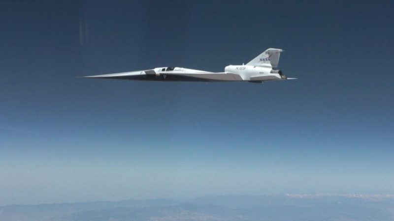 L’avion ultra-silencieux de la Nasa passe pour la première fois le mur du son