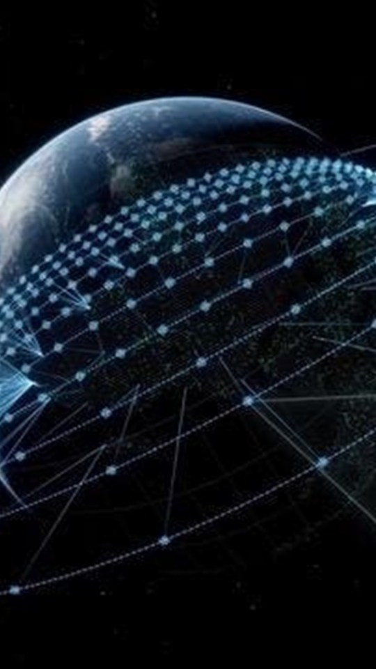 Vue d'artiste de la constellation de Reflect Orbital. // Source : Reflect Orbital Vue d'artiste de la constellation de Reflect Orbital. // Source : Reflect Orbital