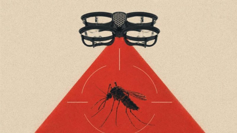 Vous pouvez désormais réserver un drone tueur de moustiques (et c’est français)