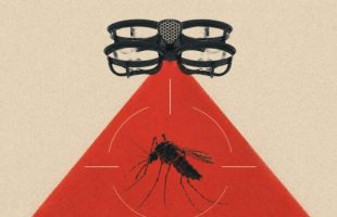 Marre de la citronnelle ? Vous pouvez désormais réserver un drone tueur de moustiques // Source : Numerama / Tornyol