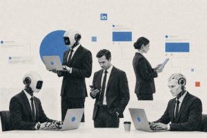 Vous avez l’impression de parler à des PNJ sur LinkedIn ? Cette étude le confirme // Source : Numerama / LinkedIN