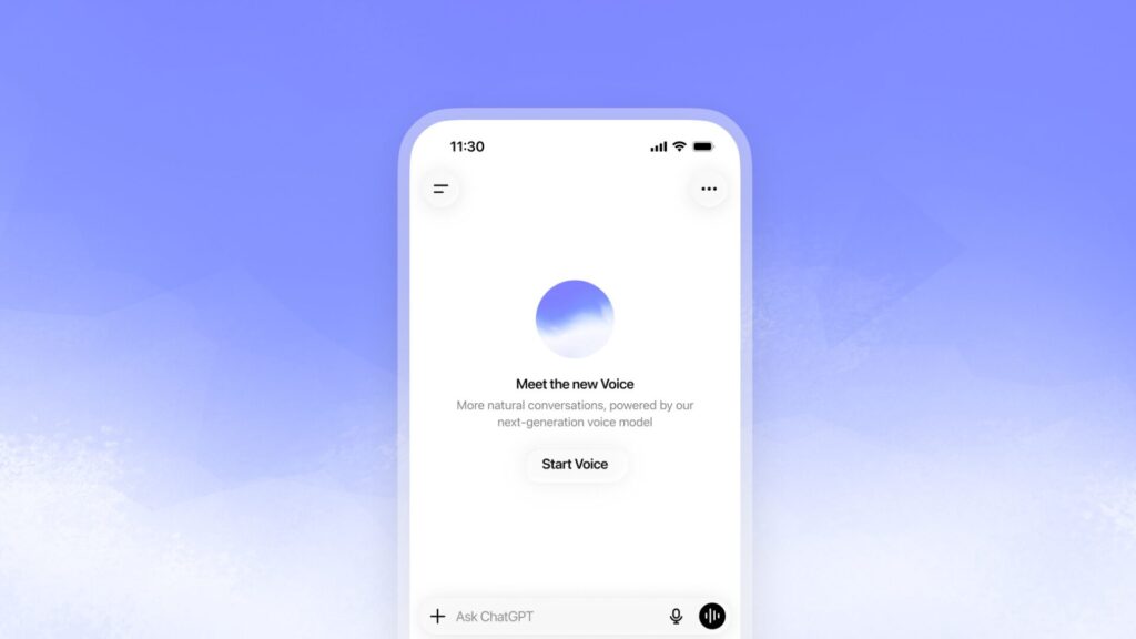 ChatGPT Voice // Source : OpenAI
