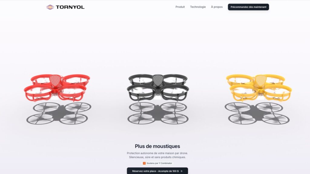 Les drones Tornyol // Source : Tornyol Les drones Tornyol // Source : Tornyol