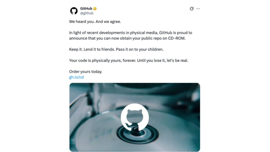 GitHub a lancé une opération à durée limitée en réponse à Sony. // Source : GitHub GitHub a lancé une opération à durée limitée en réponse à Sony. // Source : GitHub