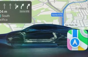 Ford choisit Apple pour son système de navigation intégré au futur pickup électrique à 30 000 dollars. // Source : Robin San Vicente pour Numerama