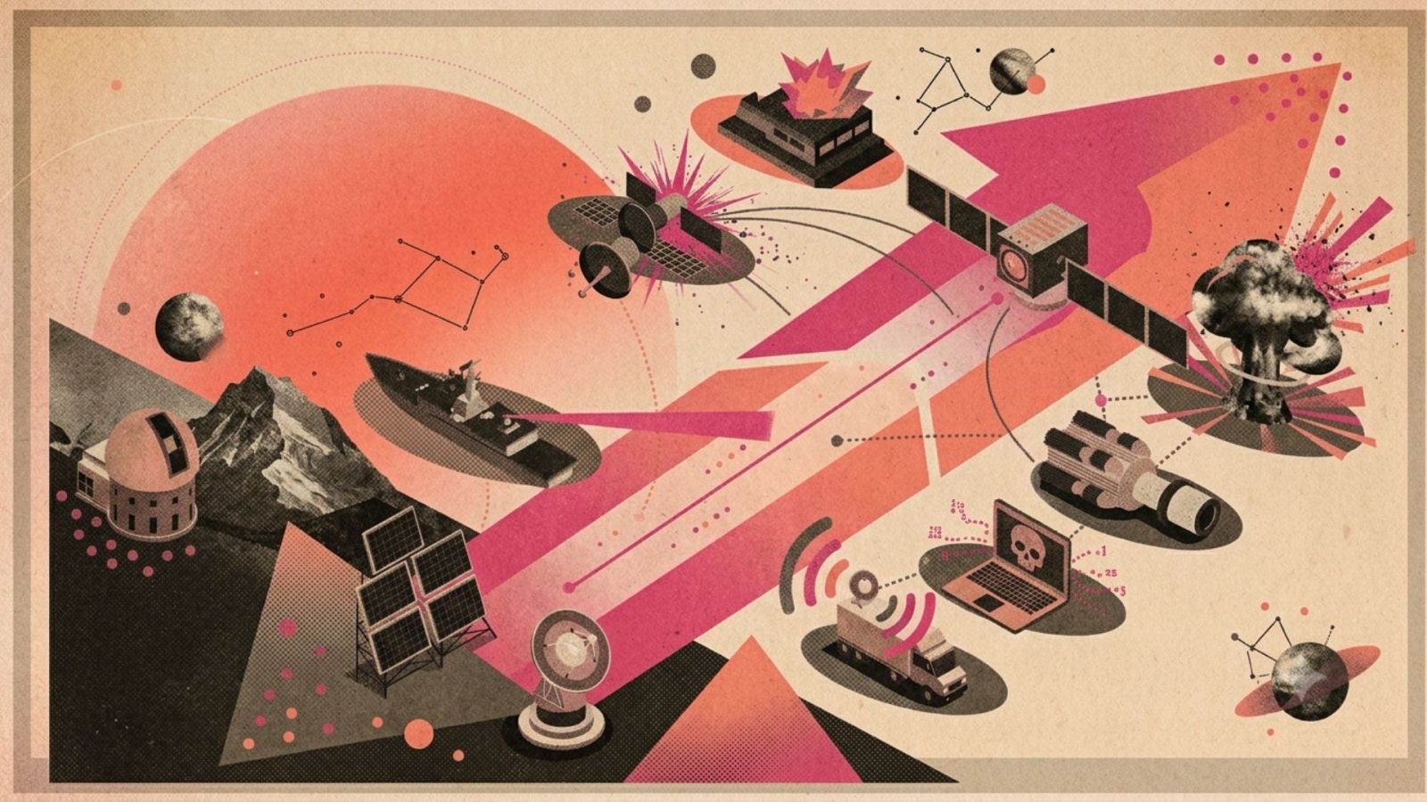 Lasers, brouilleurs, missiles : comment fonctionne une arme spatiale ?