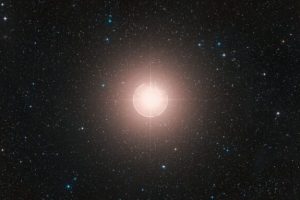 Bételgeuse. // Source : ESO/Digitized Sky Survey 2