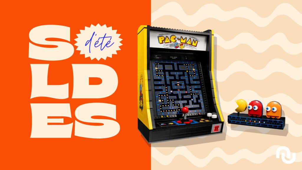 Borne Pac-man Lego // Source : Numerama Borne Pac-man Lego // Source : Numerama