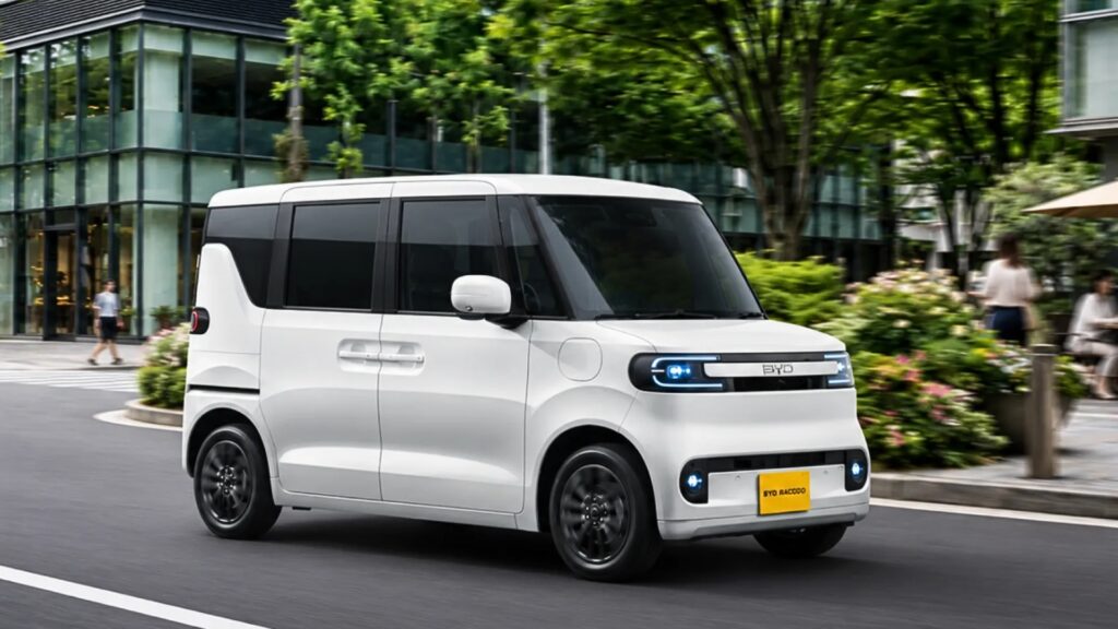 La BYD Racco au Japon. // Source : BYD