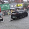 BYD Tang traînant son moteur en Chine  // Source : Carnewschina