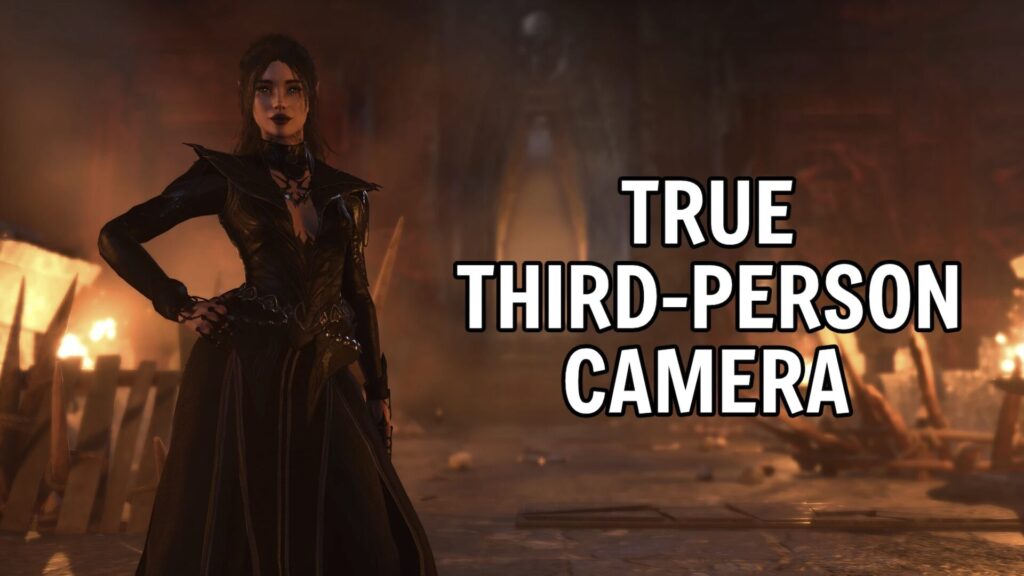 Mod TPS pour Baldur's Gate 3 // Source : Nexus Mods