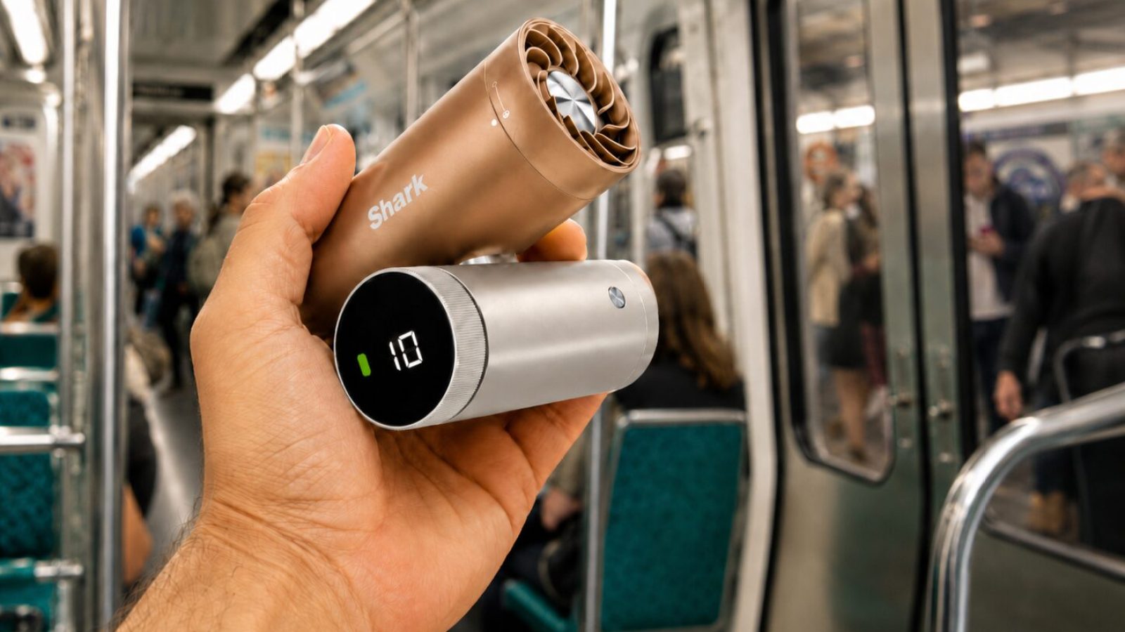 On a testé le Shark ChillPill, le meilleur allié possible contre la canicule dans les transports