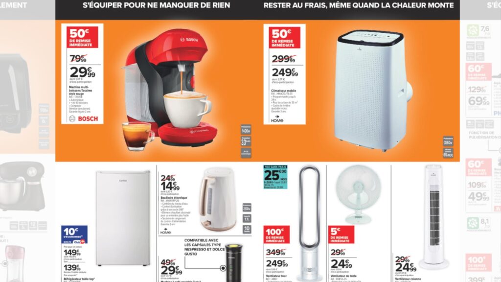 Catalogue du 7 juillet au 20 juillet chez Carrefour