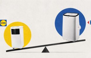 Climatiseur carrefour vs lidl // Source : Numerama, Montage ChatGPT