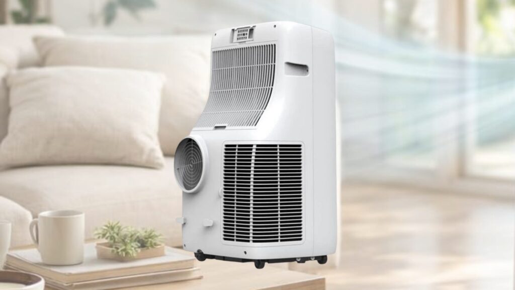 Climatiseur portable Infiniton PACPX45AW 16 000 BTU // Source : Infiniton