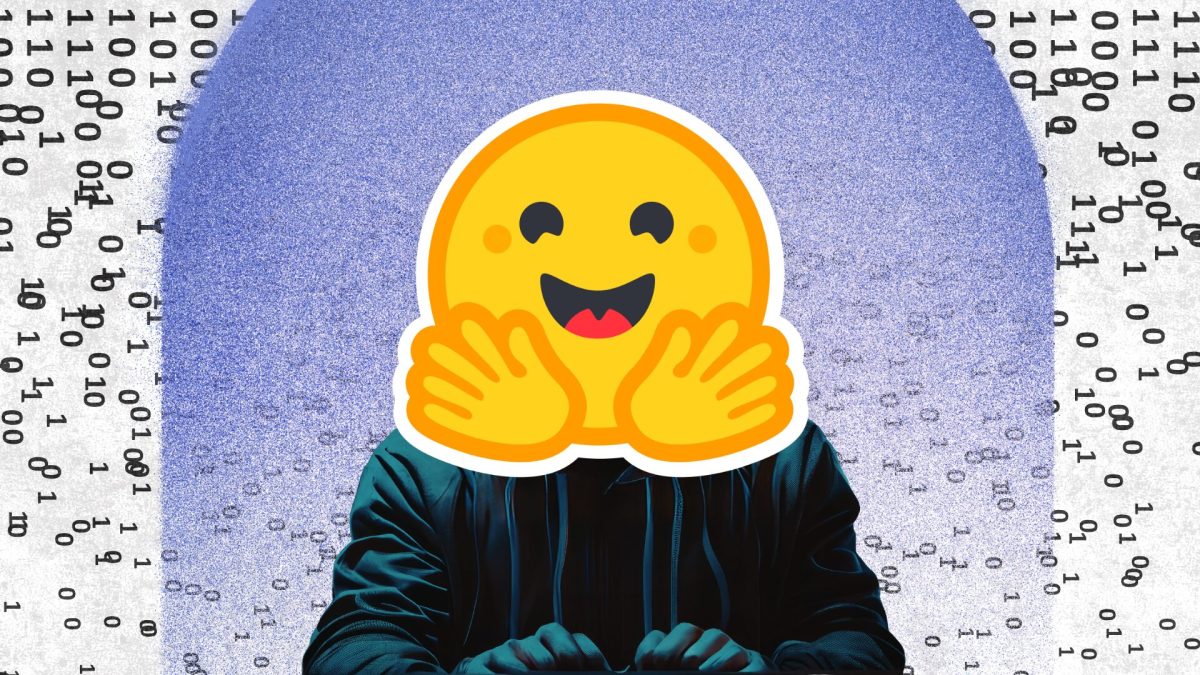piratage hugging face // Source : montage Numerama piratage hugging face // Source : montage Numerama