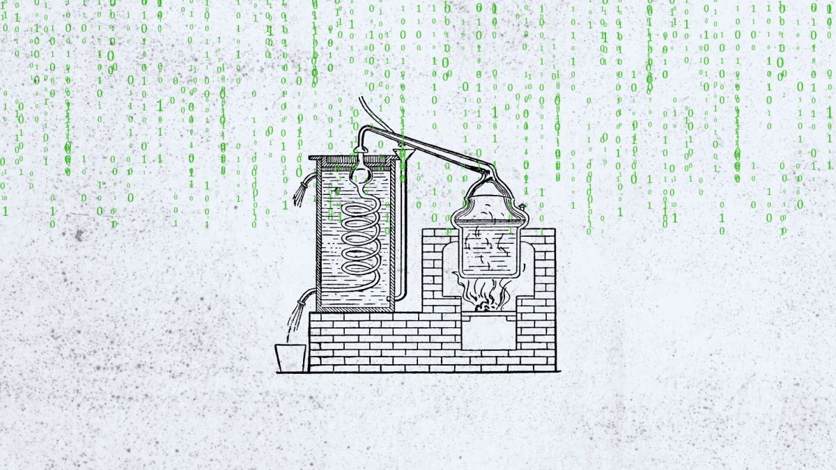 distillation IA // Source : montage Numerama distillation IA // Source : montage Numerama