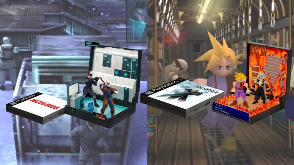 Console Heroes - Playstation - Final Fantasy VII et MGS1 // Source : Console Heroes Console Heroes - Playstation - Final Fantasy VII et MGS1 // Source : Console Heroes