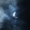 Éclipse solaire et nuages. // Source : Canva
