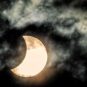 Éclipse solaire. // Source : Canva Éclipse solaire. // Source : Canva