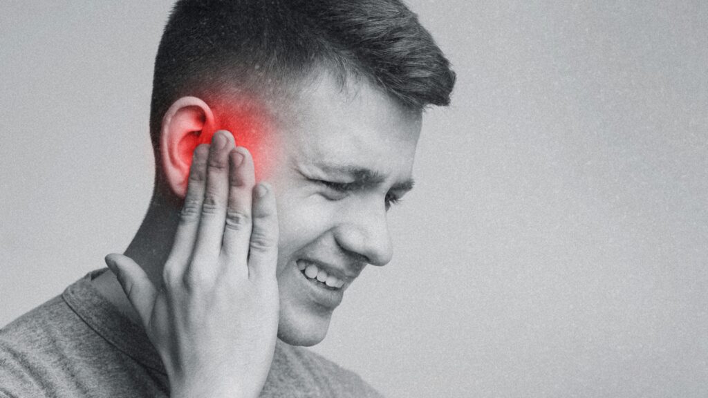 Julien a tout de suite pensé à un bouchon d'oreille Julien a tout de suite pensé à un bouchon d'oreille