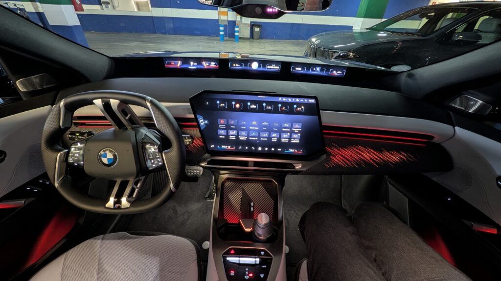 Essai BMW iX3 (2026) // Source : Raphaelle Baut pour Numerama