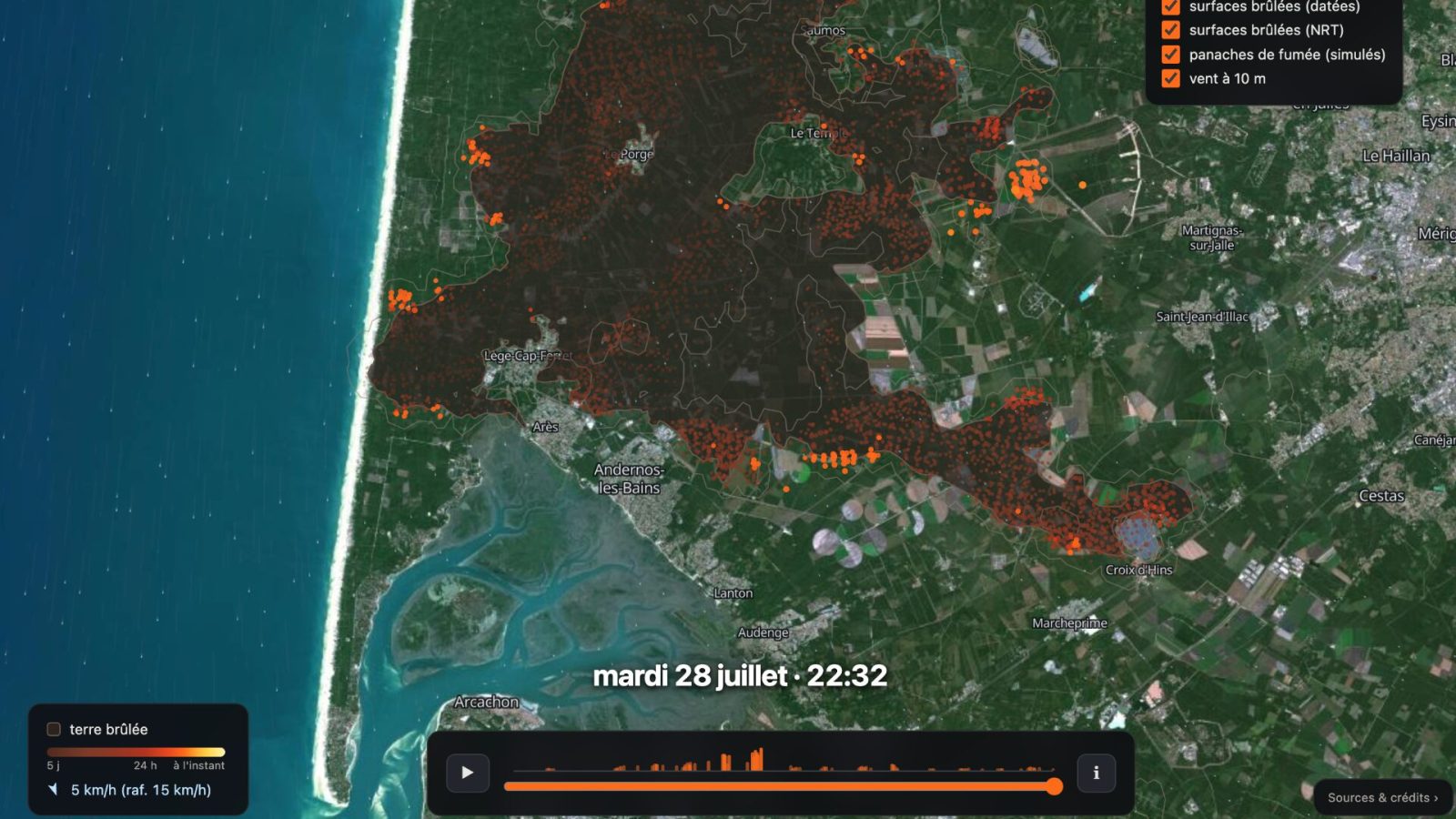 Flamap : cet outil open source permet de mesurer les incendies en temps réel