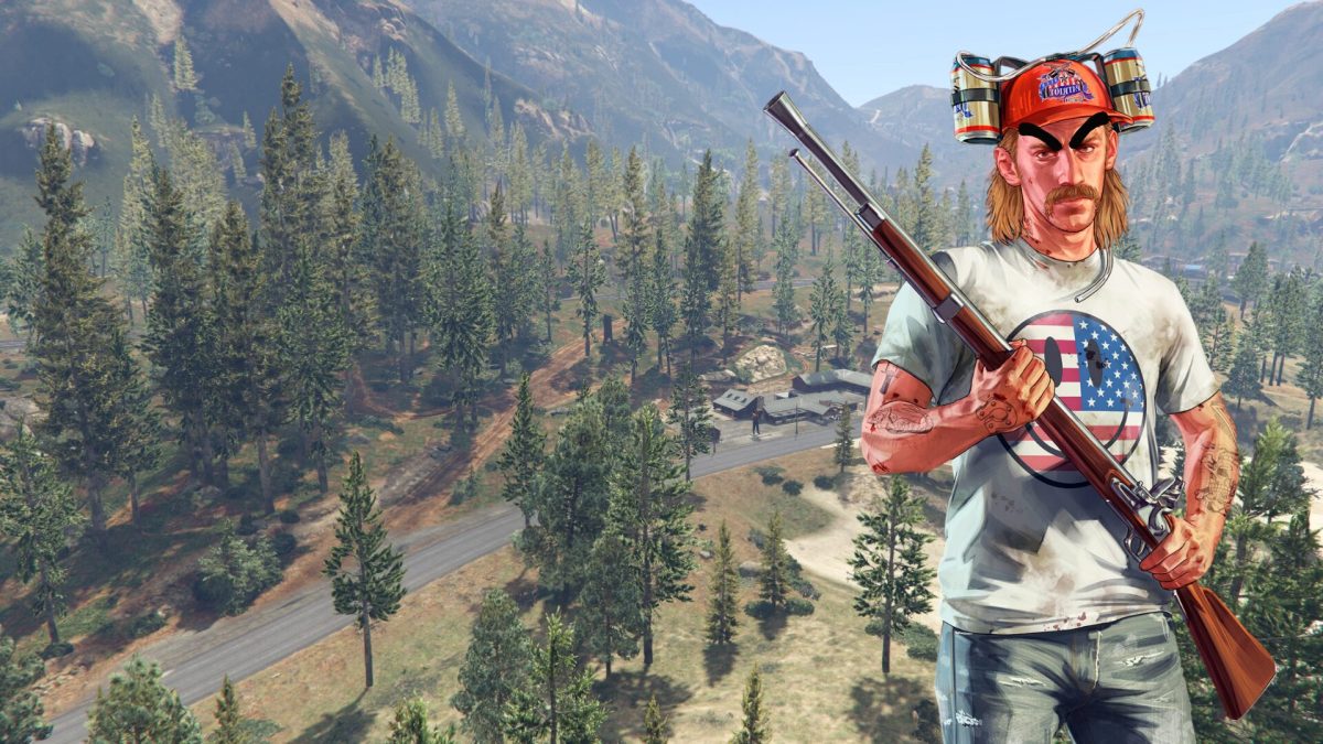 GTA Online forêt // Source : Numerama GTA Online forêt // Source : Numerama