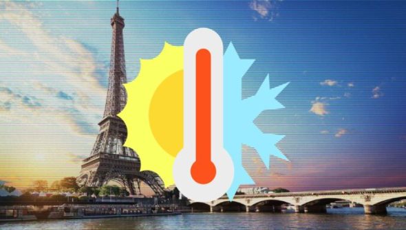 Heatwave Over Paris Background (1920×1080)