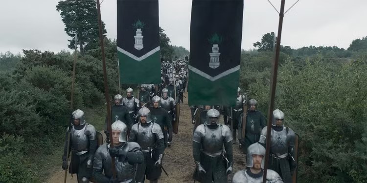 Des armures identiques, pour impressionner le spectateur  // Source : HBO