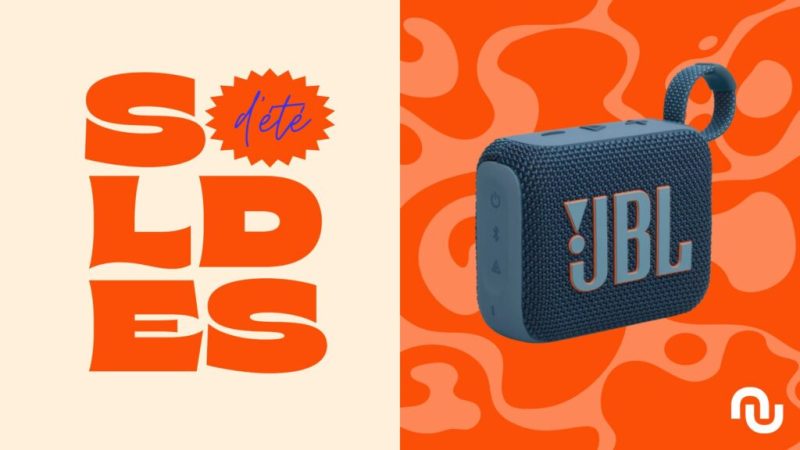 Vous cherchiez une enceinte pour les vacances ? Cette JBL est à moitié prix