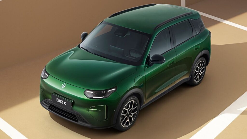 Le Leapmotor B03X. // Source : Leapmotor