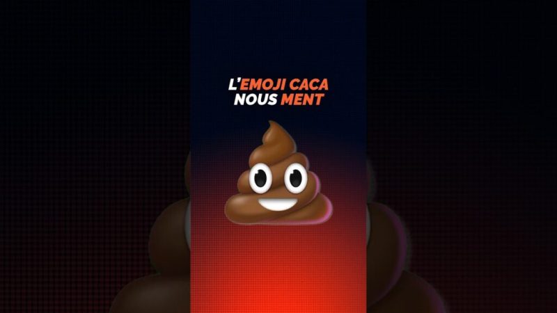 L’emoji caca est scientifiquement incorrect