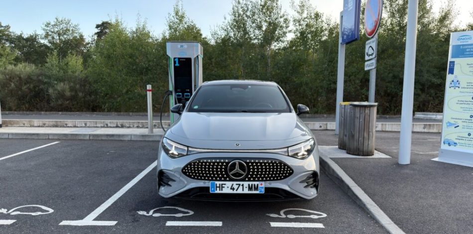 La Mercedes CLA à l'essai. // Source : Robin San Vicente pour Numerama