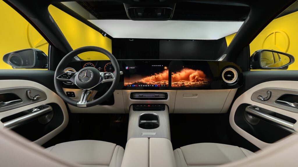 Intérieur du Mercedes GLA (2026) // Source : Mercedes Intérieur du Mercedes GLA (2026) // Source : Mercedes
