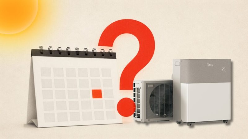 L’importateur du Midea PortaSplit nous révèle le pire moment pour acheter une clim : spoiler, nous sommes en plein dedans