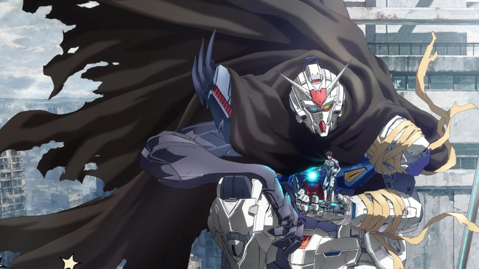 Un robot géant avec une cape : le prochain anime Gundam a déjà tout compris