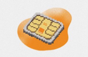 Orange eSIM gratuite // Source : Montage Numerama Orange eSIM gratuite // Source : Montage Numerama