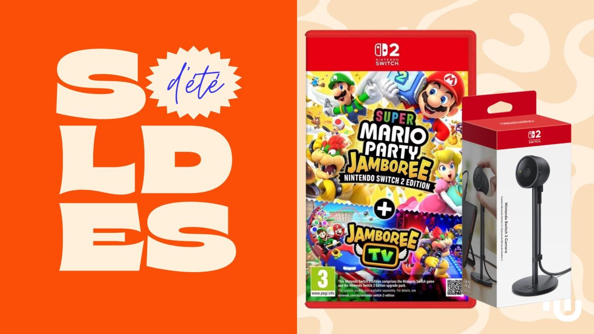 Pack Exclu Web  jeu Super Mario Party Jamboree - Nintendo Switch 2 Edition + Caméra Nintendo Switch 2 // Source : Numerama